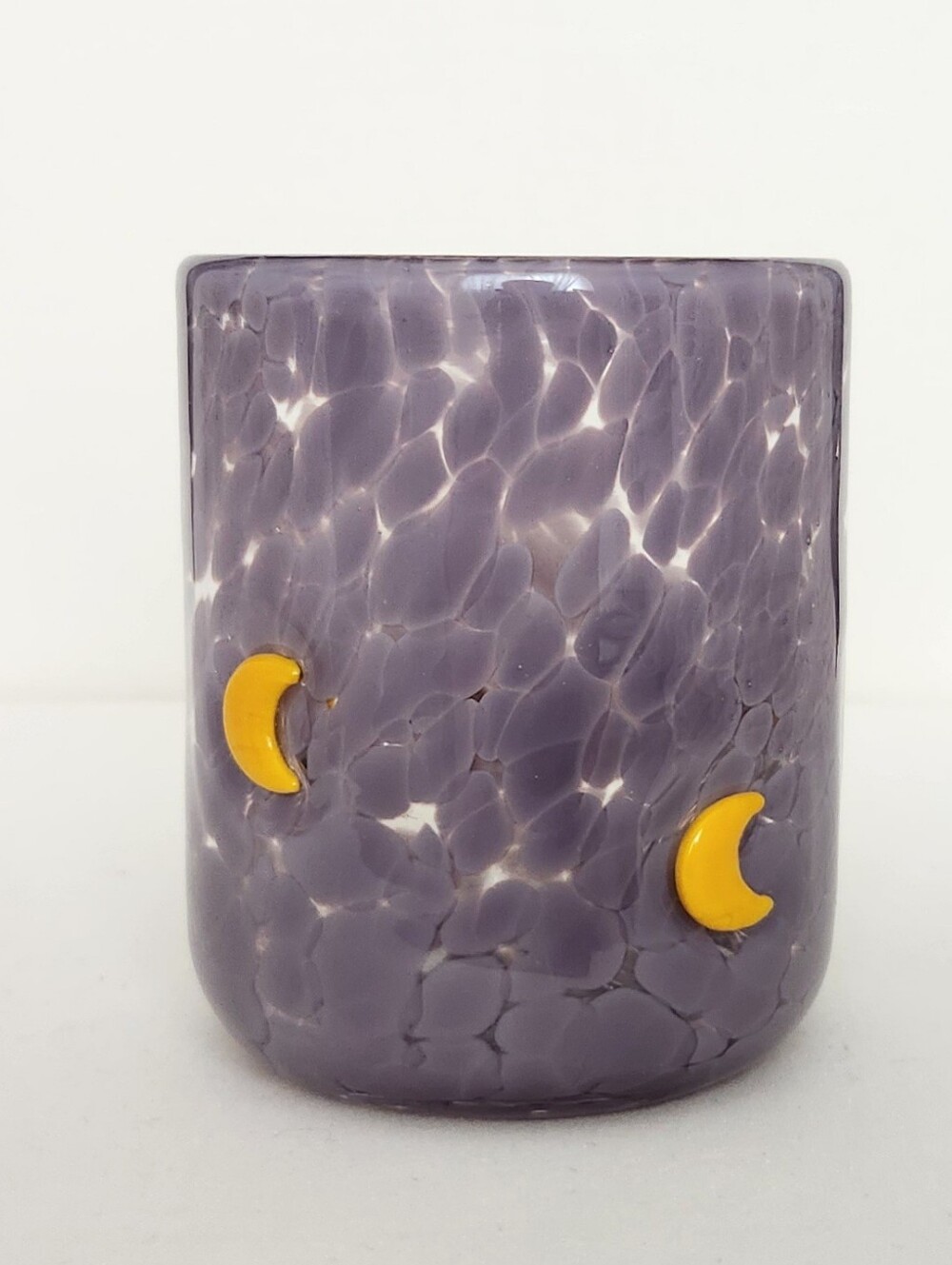 Anthropologie Halloween Mystic Icon Juice Glass - Crescent Moon - New